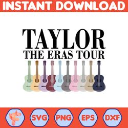 taylor the eras tour guitar svg, taylor swift the eras tour 2023 png, taylor swift png, ts swiftie concert png