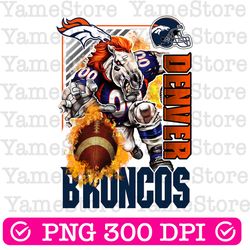 denver broncos mascot png, nfl png, american football png, football mascot, sublimation