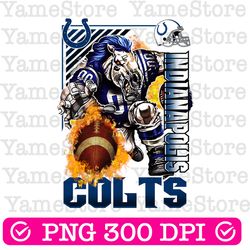 indianapolis colts mascot png, nfl png, american football png, football mascot, sublimation