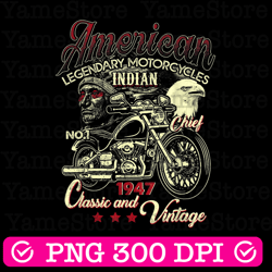 retro vintage american motorcycle indian for old biker best dad daddy father's day