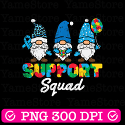 support squad autism png sublimation design download, autism awareness png, autism ribbon pn