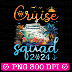 cruise squad 2024 png, summer matching vacation png, cruise squad 2024 png, family cruise png