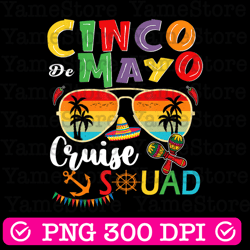cinco de mayo cruise squad png, family matching trip cruise png, cruise trip png, fiesta party png