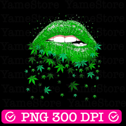 lips marijuana weed png, hand drawn lips png, weed lips png, lips clipart, red lips png, digital download