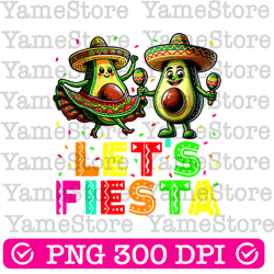 let's fiesta taco cinco de mayo png, taco png, taco design, taco shirt design