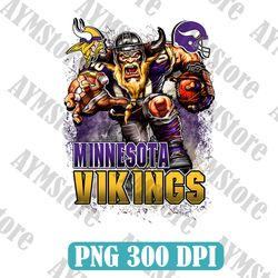 minnesota mascot png, nfl png, american football png, football mascot, sublimation