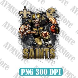 new orleans mascot png, nfl png, american football png, football mascot, sublimation