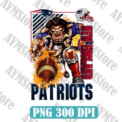 patriots mascot png, nfl png, american football png, football mascot, sublimation