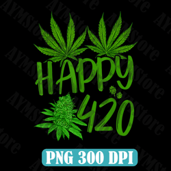 happy 420 png, 420 png, leaf png, sublimation download, instant digital download