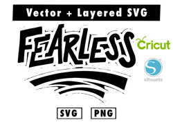 fearless svg and png files for cricut machine , anime svg , manga svg , goku svg