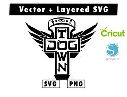 lords of dogtown sticker svg and png files for cricut machine , anime svg , manga svg , goku svg