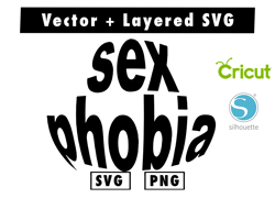 sex phobia svg and png files for cricut machine , anime svg , manga svg , goku svg