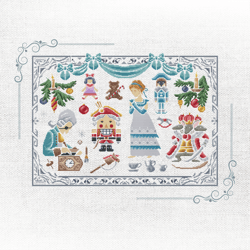 cross stitch pattern for a christmas tale cross-stitch pattern for the holidays