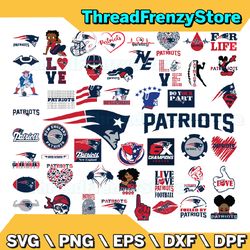 50 files new england patriots team bundle svg, new england patriots svg, nfl teams svg, nfl svg, png, dxf, eps