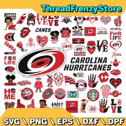 78 files carolina hurricanes team bundles svg, carolina hurricanes svg, nhl svg, nhl svg, png, dxf, eps