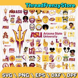 78 files arizona state sun devils team bundle svg, arizona state sun devils svg, ncaa teams svg, ncaa svg, png, dxf, eps