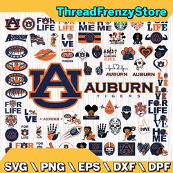 70 files auburn tigers team bundle svg, auburn tigers svg, ncaa teams svg, ncaa svg, png, dxf, eps, instant download