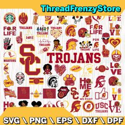 64 files usc trojans team bundle svg, usc trojans svg, ncaa teams svg, ncaa svg, png, dxf, eps, instant download