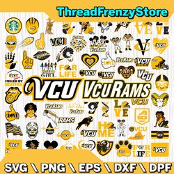 70 files vcu rams team bundle svg, vcu rams svg, ncaa teams svg, ncaa svg, png, dxf, eps, instant download