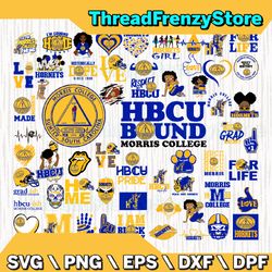 60 files morris college team bundles svg, morris college svg, hbcu team svg, mega bundle, designs, cricut