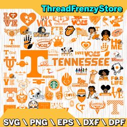 69 files tennessee volunteers team bundle svg, tennessee volunteers svg, ncaa teams svg, ncaa svg, png, dxf, eps