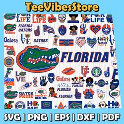 68 files florida gators team bundle svg, florida gators svg, ncaa teams svg, ncaa svg, instant download