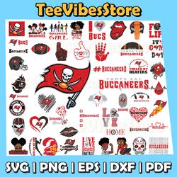 50 files tampa bay buccaneers team bundle svg, tampa bay buccaneers svg, nfl teams svg, nfl svg, instant download