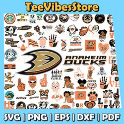 80 files anaheim ducks team bundles svg, anaheim ducks bundle svg, nhl svg