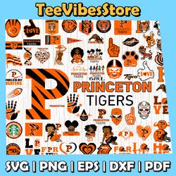 66 files princeton tigers team bundle svg, princeton tigers svg, ncaa teams svg, instant download