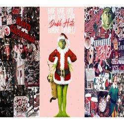 tumbler bundle grinch, christmas tumbler, christmas png, grinch tumbler, christmas grinch, grinch sublimation, grinchs