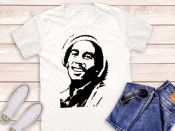 bob marley silhouette png, bob marley , bob marley one love shirts, one love movie shirts, music shirt, reggae shirt,jam
