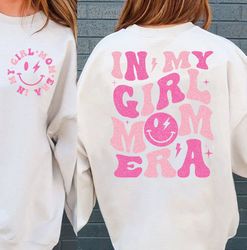 in my girl mom era png , mama png design, mothers day png, faux sequins in my girl mom era png, girl mom era png