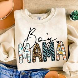 mama of boys png, mama of both png, mother's day png, mother's day gift, mom and son png, mom sublimation