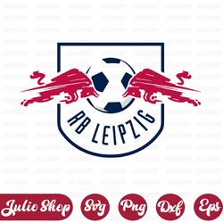 rb leipzig svg, soccer logo, digital file, logo print, svg for cricut, instant download, cut file, silhouette, clipart