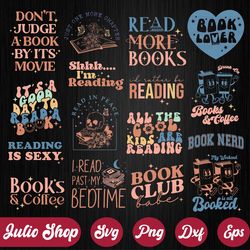 book svg bundle, reading svg bundle, book lover svg, book svg, library svg, floral book svg, retro book svg, book shirt