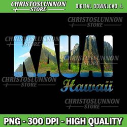 retro classic vintage summer kauai hawaii png, summer vibes png, hawaii beach png, sublimation design, digital download