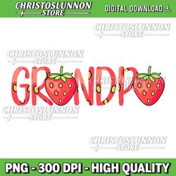 funny grandpa strawberry summer fruit - great father's day png, hello summer, summer fruits png, summer sublimation