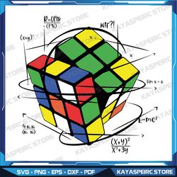 cool rubik rubix rubics player cube vintage color math lover svg, rubiks cube costume gifts svg, rubiks cube svg