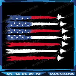 patriotic red white blue usa flag fighter jets 4th of july png, 4th of july plane air force png, independence day png
