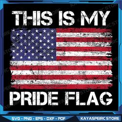 this is my pride flag png, usa american 4th of july patriotic png, patriotic png, 4th of july png, usa flag png