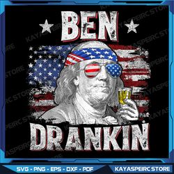 funny ben drankin 4th of july usa flag men drinking beer png, ben drankin png, 4th july png, funny franklin png