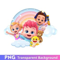 bebefinn kids rainbow png image clipart transparent