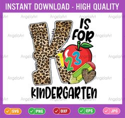 kindergarten school leopard png, kindergarten sublimation digital design, back to school png, digital download