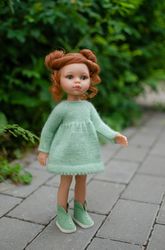 knitted dress for paola reina doll