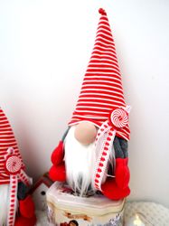 holiday gnome  handmade stuffed doll home decor