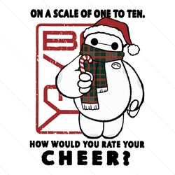 big hero baymax how would you rate your cheer svg file