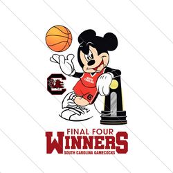 gamecocks mickey 2024 final four winners png