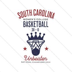south carolina gamecocks unbeater national champions svg