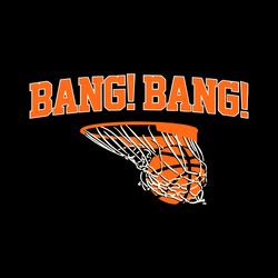 bang bang new york basketball svg file digital