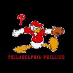 disney donald philadelphia phillies baseball svg file digital